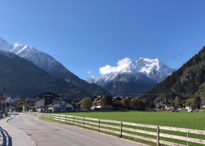 Mayrhofen village, Alps, Austria